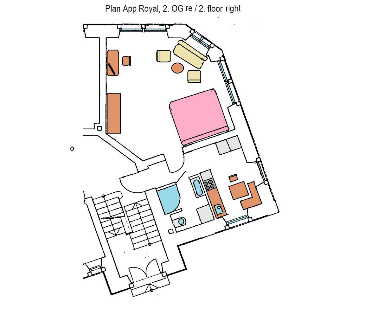 Appartements Am Festspielhaus Baden-Baden Rom bilde